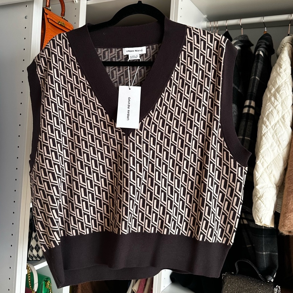 V Neck Sweater Vest